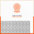 VIDA Multipurpose Abstract Texture Fridge Mats |Grey (45 cm X 30 cm 425 GSM)